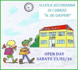 Open day medie gennaio 2015 MEDIA CORRETTO