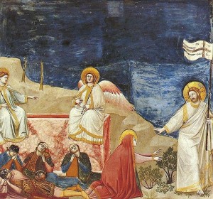 Giotto, La Resurrezione, Padova, Cappella degli Scrovegni