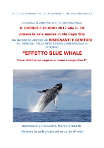 Locandina Blu Whale
